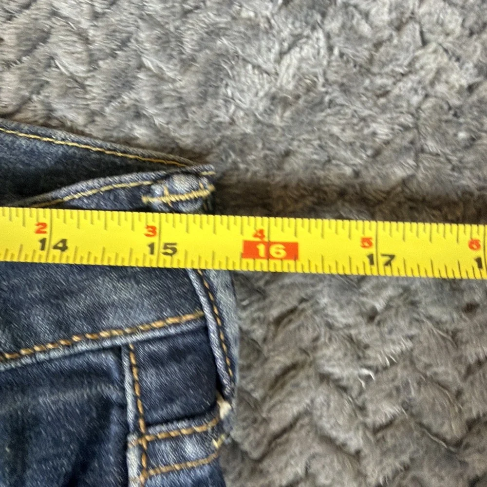 Levi's 519 Jeans Mens 32x32 Blue Cotton Denim Skinny Leg‎ Faded Stretch Workwear
